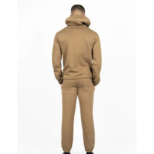 Chándal Informal de Moda para Hombre, Fabricación Personalizada 2025, Venta al por Mayor, Tejido Grueso, 100% Poliéster, Transpirable, Felpa, Invierno, Unisex - Product Image 6