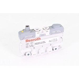 REXROTH R422 100 566 Vanne de commande directionnelle pneumatique LS04-5/2SR-024DC Modèle LW39096 État utilisé - Product Image 1