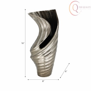 Jarrón de Metal Premium para Mesa con Diseño Sofisticado, Ideal para Mesas Centrales y Esquinas Decorativas - Product Image 3