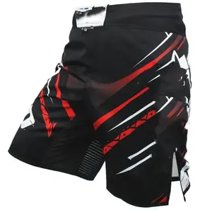 Nouveau Offre Spéciale Short de combat court anti-humidité, fonction respirante, Short de boxe à Compression - Product Image 4