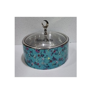 หม้อปรุงอาหารไม้พร้อมฝาปิดทำจากแก้วหม้อปรุงอาหารสำหรับงานแต่งงานงานปาร์ตี้ดีไซน์แฟนซี - Product Image 3