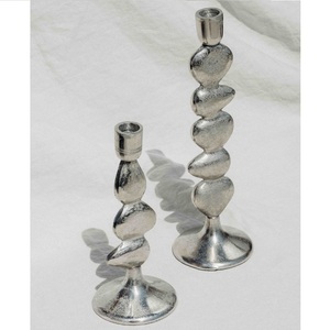Antique Finish Metal <b>Candle</b> Holder <b>Candle</b> <b>Stand</b> for Lighting and Home Decoration Set Stylish Decorative <b>Candle</b> Jar Holder - Product Image 2