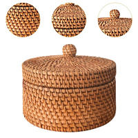 Panier de rangement suspendu en rotin de haute qualité et durable, vente en gros directe usine Vietnam, pour la maison, la cuisine, le salon, la salle de bain