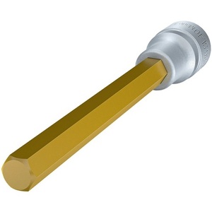 HAZET Llave de vaso hexagonal interna de 1/2 pulgada, inserto de 10 mm de diámetro y 140 mm de longitud - Product Image 3
