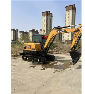 Excavadoras Usadas Sanys SY60C en Buen Estado, 6 Toneladas, 5 Toneladas, Mini Excavadora Pequeña, Pocas Horas, Mejor Precio, con Certificación CE, en Venta - Product Image 2