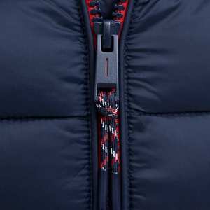 Chaleco sin Mangas de Lona Transpirable, Resistente al Viento e Impermeable, con Capucha Opcional, Dobladillos Ajustables, Etiquetas Personalizadas y Logotipos Bordados - Product Image 5