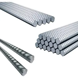 Direct Sale ASTM A615 Grade 60 Construction Concrete Hot Rolled Ribbed Decoiling Alloy Prestressed Steel Rebars