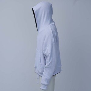 Sweat à capuche en polaire pour homme, poids lourd, hiver, fabriqué au Pakistan, streetwear, OEM, luxe, haute qualité, coupe classique, motif brodé de lettres - Product Image 6