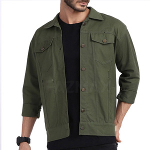 Pakistan Manufacturer's High Street Style Men's <b>Jeans</b> Jackets 100% Cotton Durable for Winter Season OEM Service Available - Product Image 2
