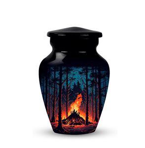 Urnes de forêt brûlantes pour cendres humaines Urnes de crémation de maman féminine adulte pour cendres humaines Mini pour cendres Urne de crémation Taille personnalisée - Product Image 3