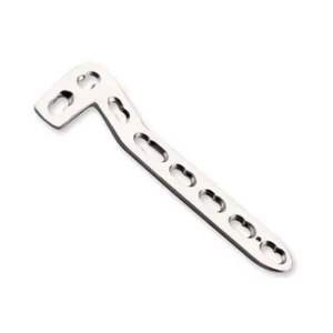 Placa en T de bloqueo Placa en ángulo oblicua de 2,7mm para fijación de huesos Implante ortopédico veterinario de acero inoxidable de alta calidad CE - Product Image 1