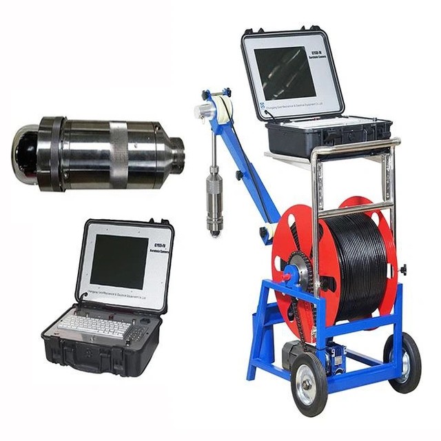 Underwater Borehole Inspection Camera System, Deep Water Well Camera - WORLDWIDE DELIVERY