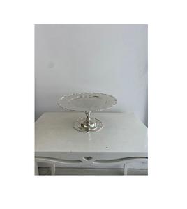 Présentoir à gâteaux en métal à trois couches avec style vintage et plateaux ronds pour gâteaux, pâtisseries ou présentation de fruits lors d'événements - Product Image 3