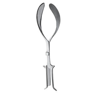 Pinzas obstétricas de acero inoxidable industriales alemanas personalizables OEM, abrazadera quirúrgica, herramientas de mano médicas de ginecología para - Product Image 3