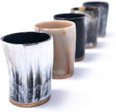 Luxury Custom Buffalo Horn Tumbler High Quality Handcrafted Glass Drinkware for Wine & <b>Beer</b> for Parties - Product Image 3