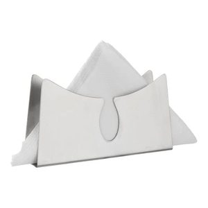 Lifeplast Stainless Steel Matt Finish Eco-friendly Durable Napkin Holder <b>Tissue</b> <b>Paper</b> Stand for Dining Table Dishwasher Safe for - Product Image 1