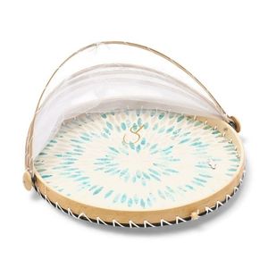 ฝาครอบอาหารเปลือกหอยมุกธรรมชาติ ทำด้วยมือ สำหรับปกป้องอาหาร ใช้เสิร์ฟบนโต๊ะอาหาร และตกแต่ง จากเวียดนาม - Product Image 1