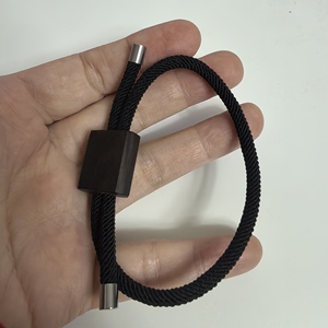 새로운 패션 블랙 우드 비즈 스마트 NFC 팔찌 - Product Image 1