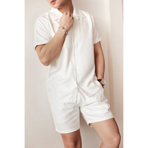 Pantalones Cortos para Hombre TST 4099 Hechos con Tela Gruesa y Logotipo Bordado - Product Image 4