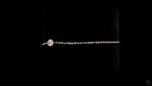 0.5 CT สายรัดข้อมือเพชรสำหรับปลูกในแล็บ14K สีโรสโกลด์รูปไข่ VVS ความใสแบบมินิมอลเครื่องประดับโซ่ขนาด7นิ้ว - Product Image 5