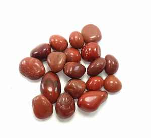 Piedra de alta calidad, jaspe rojo caído, cristal pulido de guijarros, curación caída, Ágata a granel, piedras preciosas talladas, venta al por mayor - Product Image 4