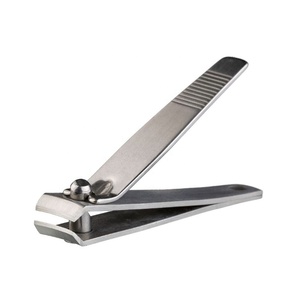 Tondeuse à ongles couleur argent en acier inoxydable, coupe-ongles avec lime à ongles par ZACHARY INDUSTRIES - Product Image 2