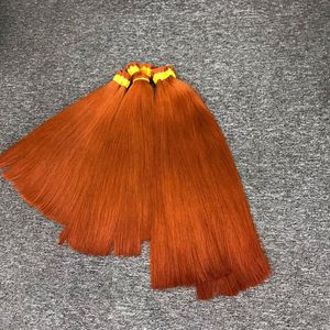 Naranja 100% Virgen Remy Cutícula recta alineada Extensiones de cabello humano vietnamita Cabello vietnamita a granel - Product Image 2