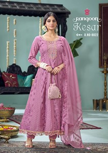 Anarkali Style Khatli Handwork Readymade Suit Catalogue complet disponible au prix de gros, collection premium prix de gros. - Product Image 2