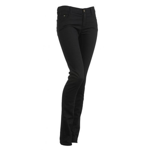Pantalones Vaqueros de Mezclilla para Mujer, Cintura Media, Corte Recto, con Cordón Ajustable, para Uso Diario en Invierno, Estilo Casual y Elegante, Marca KATBROS INDUSTRY - Product Image 3