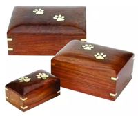 Urne funéraire en bois de palissandre de qualité supérieure, sculptée à la main avec motifs floraux, exquise et élégante, pour rangement, précieuse, vase de mariage pour sol/mur