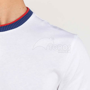 เสื้อยืดดีไซน์ล่าสุด ระบายอากาศได้ดี สไตล์สตรีทแวร์ สกรีนโลโก้ตามสั่ง ผ้าฝ้าย 100% ทรงหลวม สำหรับผู้ชาย - Product Image 6