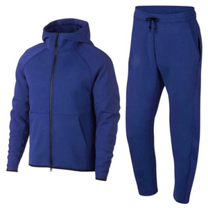 Survêtements d'été pour hommes, ensembles de survêtements 2 pièces, manches longues, décontractés, fermeture éclair intégrale, vêtements de sport de jogging, tissu en molleton à séchage rapide, 2025 - Product Image 4