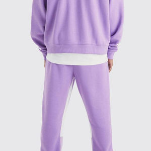 Puff Print Custom Logo High Quality Flared Sweatpants And Hoodie Set Sports Tracksuits <b>Thermal</b> Set Jogging <b>Fleece</b> Tracksuits - Product Image 4