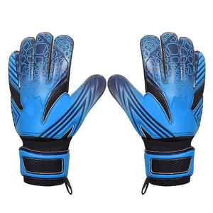 Guantes de portero Cuero Premium para uso en exteriores Etiqueta privada Agarre antideslizante Palma de látex Corte negativo para escenas al aire libre - Product Image 2