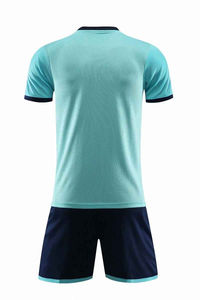 Vente en gros kit d'uniforme de football respirant séchage rapide maillot de football shorts pour hommes enfants équipe de jeunes vêtements de sport personnalisés - Product Image 3