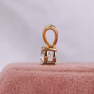 Round Lab Grown Diamond <b>Pendant</b>, IGI Certified Lab Diamond Wedding <b>Pendant</b>, Solitaire <b>Pendant</b>, Charm <b>Pendant</b>, Anniversary Gifts - Product Image 3