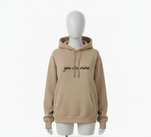 Sweat-shirt pour homme en molleton français épais de haute qualité, coupe ample, 100% coton, avec logo brodé, idéal pour l'hiver - Product Image 3