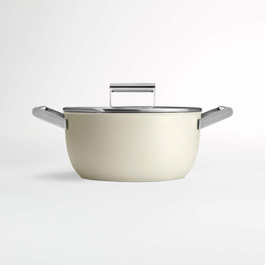Plat Casserole de forme ronde avec couvercle et poignée pour les articles de service Hôtel Ware et Restaurant Table en acier inoxydable Cook Ware - Product Image 4