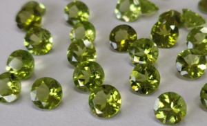 Peridoto Natural Corte Redondo 6mm Peridoto Suelto Facetado Calidad Superior - Product Image 5