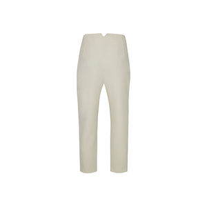 Pantalones de Pierna Ancha y Cintura Alta para Mujer - Pantalones Clásicos de Oficina con Tela de Mezcla Arrugada, Transpirables y de Estilo Formal, Talla XL - Product Image 3