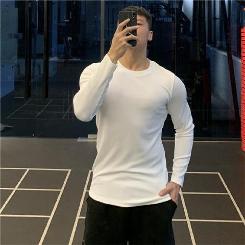 สีขาวคอกลม