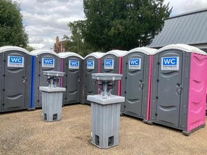 High Quality Modern Eco-Friendly Portable Toilet Trailer with 2-Station Design for Outdoor Use For Sale - Product Image 3