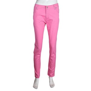 Pantalon en coton coupe slim pour femme Chase Value - Taille 30 Rose - Product Image 2