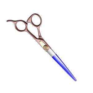 Ciseaux de toilettage pour animaux de compagnie en acier inoxydable allemand Ciseaux de toilettage pour animaux de compagnie à revêtement de couleur avec vis amovible - Product Image 4