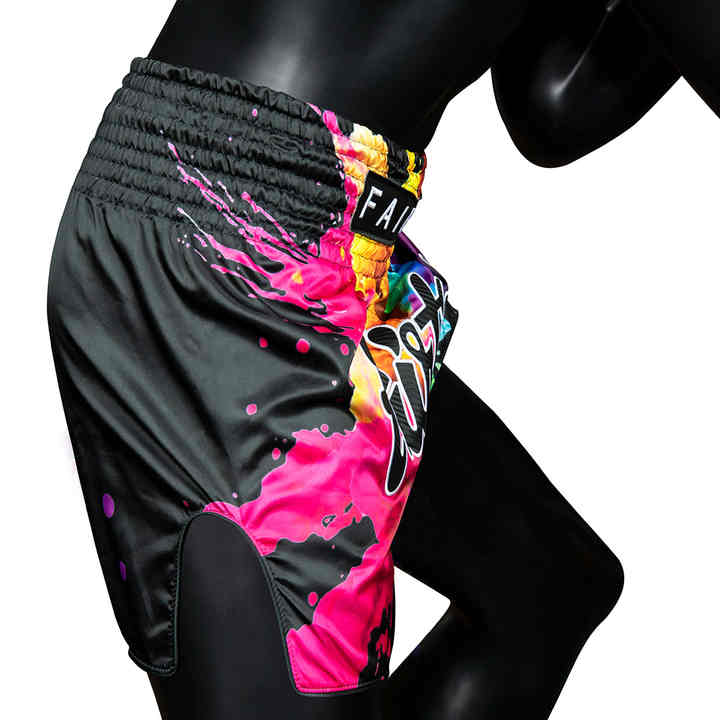Latest Design Wholesale Sublimation Printed Fairtex Muay Thai Shorts 100% Polyester Fabric For Adults MMA Fairtex Fight Shorts