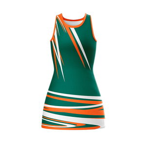 Uniforme de netball au design unique le plus vendu de qualité supérieure avec logo professionnel imprimé par le fabricant, option de taille plus disponible - Product Image 2