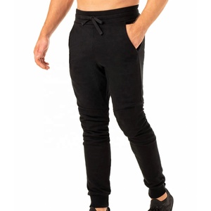 Joggers de alta calidad recomendados para hombre, pantalones de chándal informales personalizados para gimnasio, pantalones de chándal ajustados de algodón y poliéster con cremallera - Product Image 3