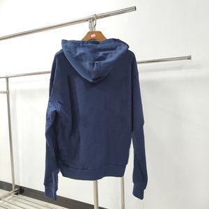 Sudadera con Capucha Deportiva de Felpa para Hombre, 100% Algodón, Gruesa, con Logotipo Personalizado, Estilo Holgado, para Invierno - Product Image 4