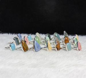 Anillo de piedras preciosas de mezcla hecha a mano para mujer, estilo informal, regalo de boda o aniversario, joyería hecha a mano para novia o esposa - Product Image 3