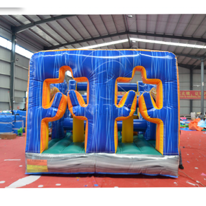 Pista de Obstáculos Inflable de PVC Grueso y Duradero, Certificada por la CE, Tamaño Personalizado, Juego de Romper Niveles, Tres Años de Garantía - Product Image 5